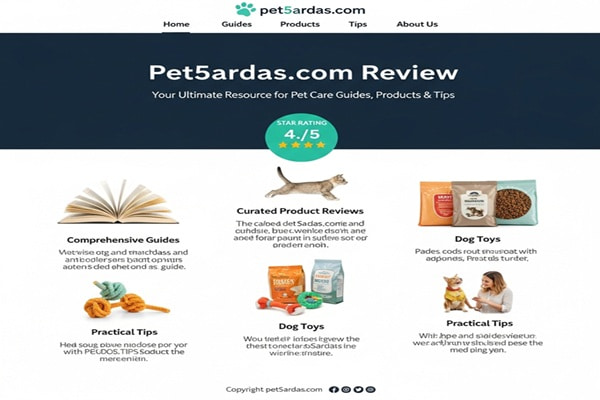 pet5ardas com Review: Pet Care Guides, Products & Tips