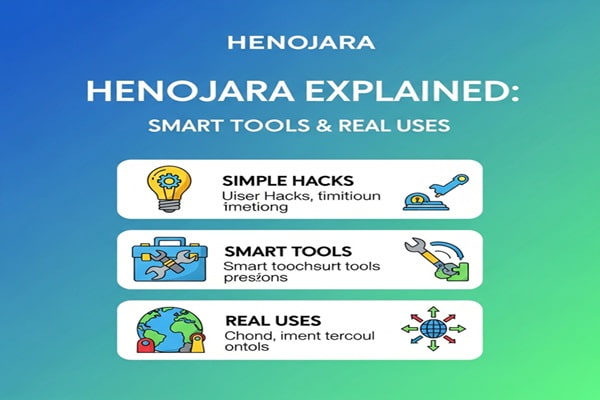 Henojara Explained: Simple Hacks, Smart Tools & Real Uses