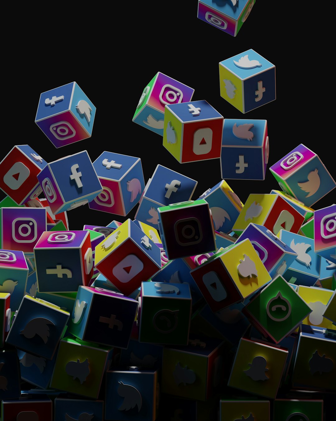Creative Ways to Use 3D Social Media Icons on Your Website